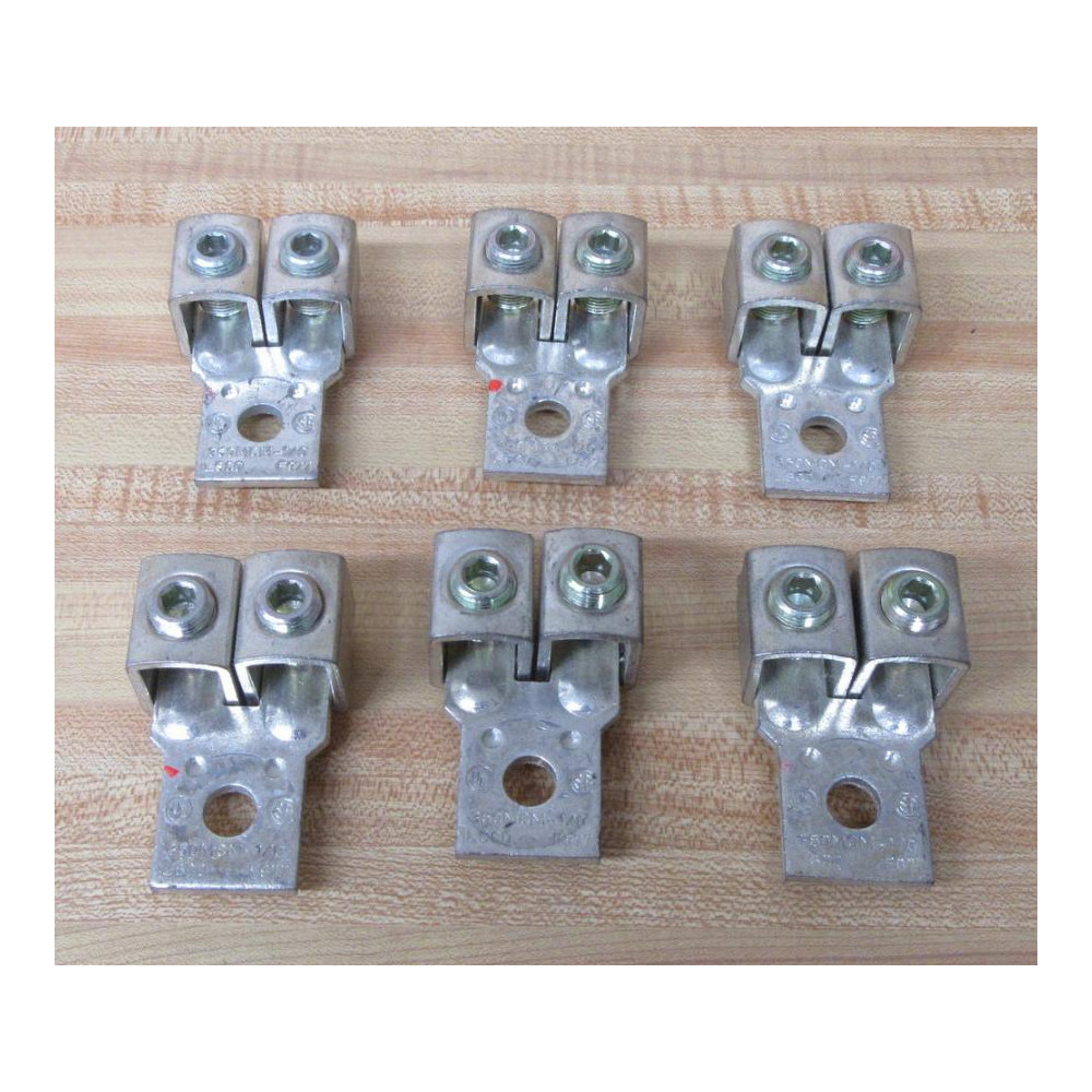 ILSCO F977 Lug Connector 350MCM-10 (Pack of 6) - Used