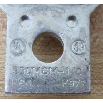 ILSCO F977 Lug Connector 350MCM-10 (Pack of 6) - Used