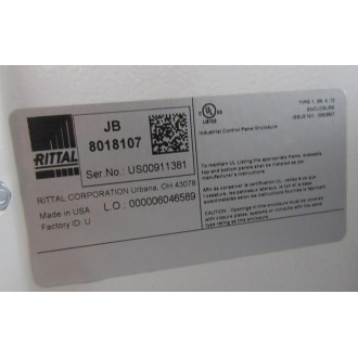 Rittal 8018107 Junction Box JB8018107 W Hardware - New No Box