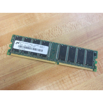 Micron MT8VDDT3264AG-40BC4 256MB Single Rank Memory Module PC3200U-30330-A1 - New No Box
