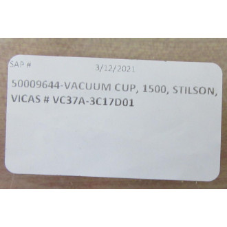 VI Cas Mfg VC37A Vacuum Cup (Pack of 16) - New No Box