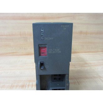 Siemens 6ES7 307-1BA00-0AA0 Power Supply Module Simatics S7 WO Cover - Used