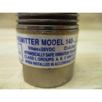 Balmac, 140-5 Vibration Transmitter 1405 - Used