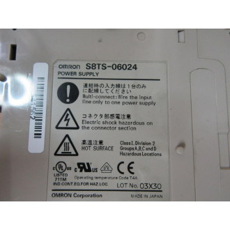 Omron S8TS-06024 Power Supply S8TS06024 - Used
