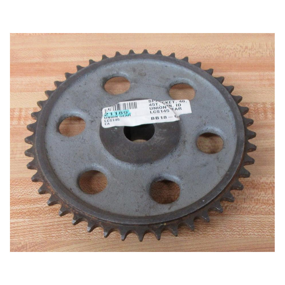 Union Gear LCS145 Sprocket - New No Box Union Gear LCS145 Sprocket - New No Box