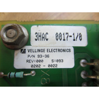 ABB 3HAC0017-10 Brake Release Board 3HAC001710 - Used