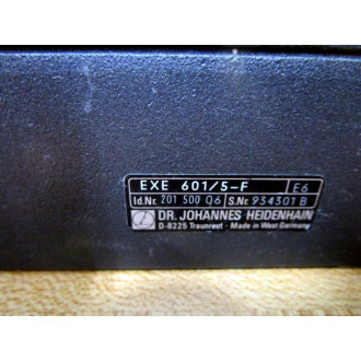 Heidenhain EXE 6015-F Signal Encoder Interface 201 500 06 S.Nr.934301B - Refurbished
