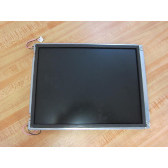Optrex T-51513D104JU-FW-A-AC 10.4" LCD Display Panel wWires+Connector - Used