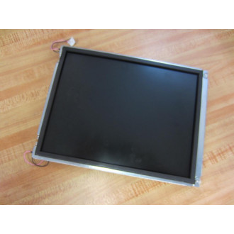 Optrex T-51513D104JU-FW-A-AC 10.4" LCD Display Panel wWires+Connector - Used