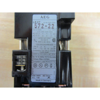 AEG 910-301-572-22 Contactor EEC LS27.22 - New No Box