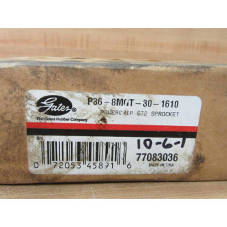Gates P36-8MGT-30-1610 Powergrip GT2 Sprocket 77083036