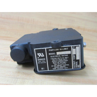 Partlow 063X Hi-Limit Switch - New No Box