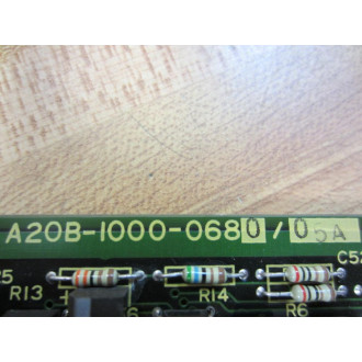 Fanuc A20B-1000-0680 Teach Pendant Interface PCB A20B-1000-068005A - Used