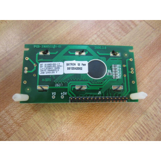 Batron PCB-21605SS1-01 16x2 LCD Display BT 21605VSS-17 - Used