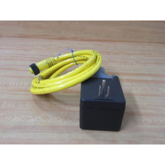 Woodhead 40902 Connection Cable 13 AMP, W AC Adaptor - New No Box