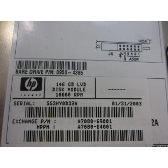 ST3146807LC 146 LVD 3.5" SCSI-SCA Hard Drive wTray 9V2006-021 - Used