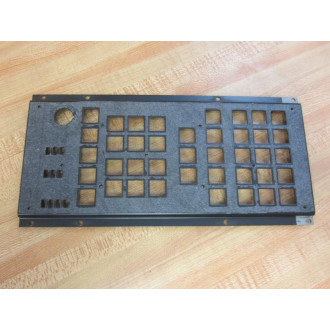 Fujitsu YES3137-061 Keyboard N86D-3137-R00102 Face Plate wKeys+Hdw Only - Used