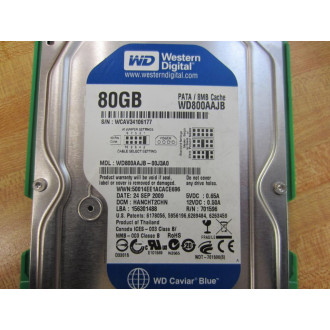 Western Digital WD800AAJB 3.5" Hard Drive WD800AAJB-00J3A0 - Used