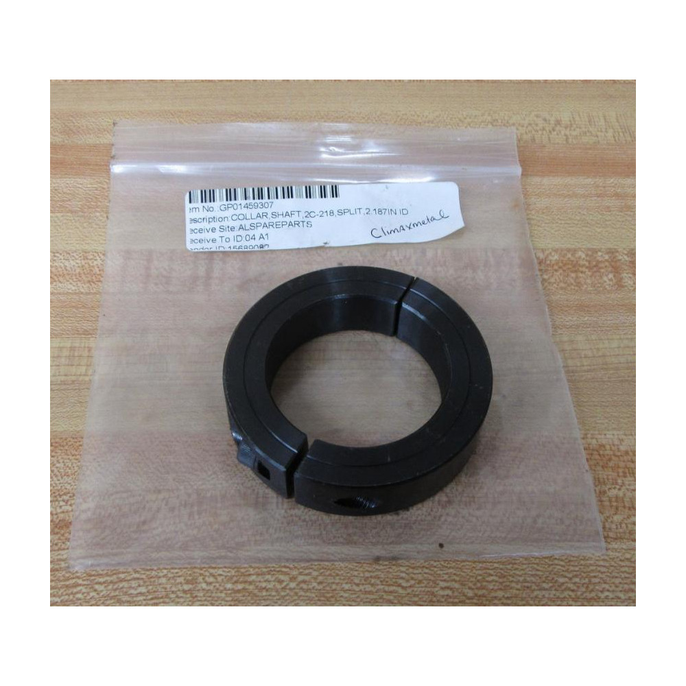 Climax Metal 2C-218 Split Collar - New No Box