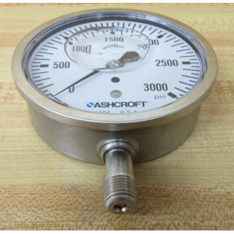 Ashcroft 10-1008-SL-02L-3000 Gauge 101008SL02L3000