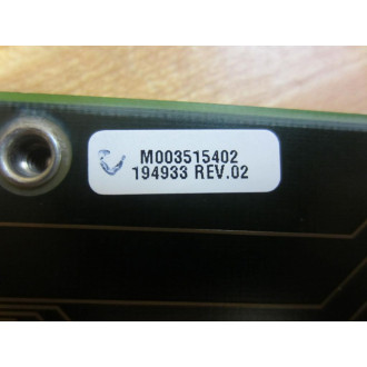 Rockwell Automation 194933 1395 Main Control Bd Rev.02 - Used