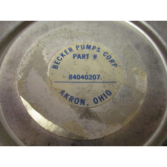 Becker Pump 84040207 Air Intake Filter - New No Box