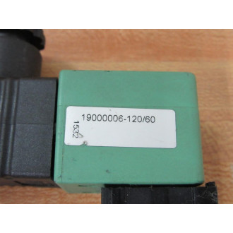 Asco 19000006 12060 Solenoid Valve 1900000612060 - New No Box