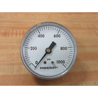 Ashcroft 25W1005 H 02B 1000 Pressure Gauge 25W1005H02B1000 (Pack of 2)
