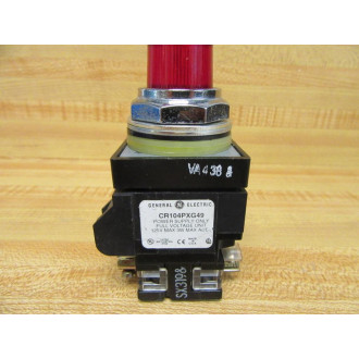 General Electric CR104PXG49 Module CR104PBL11R1S2 Push Button - Used