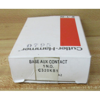 Cutler Hammer C320KB1 Eaton Auxiliary Contact