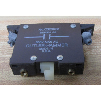 Cutler Hammer C320KB1 Eaton Auxiliary Contact