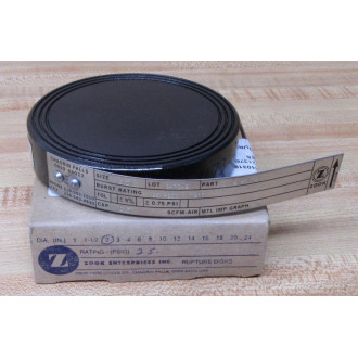Zook Enterprises 1MX2X25X72 Rupture Disk