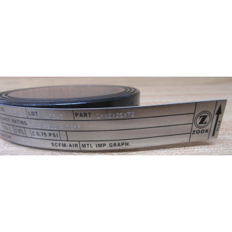 Zook Enterprises 1MX2X25X72 Rupture Disk