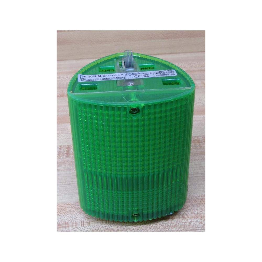 Edwards 102LM-G Triliptical Stack Light Lens Cover Only - New No Box Edwards 102LM-G Triliptical Stack Light Lens Cover Only - New No Box