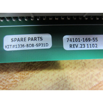 Allen Bradley 74101-169-55 Gate Driver 1336-BDB-SP31A Rev.23 1102 1336BDBSP31D - Used