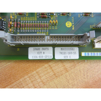 Allen Bradley 74101-169-55 Gate Driver 1336-BDB-SP31A Rev.G - Used