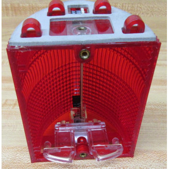 Edwards Signaling 102LM-R Lens Module - Red Lens Cover Only - New No Box