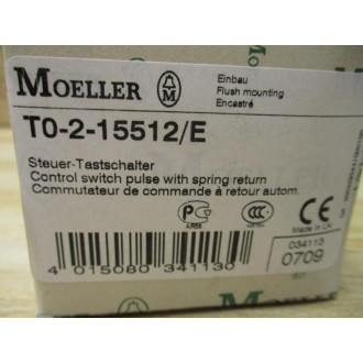 Moeller T0-2-15512E Control Switch T0-2-15512