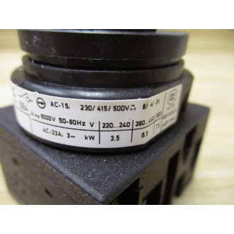 Moeller T0-2-15512E Control Switch T0-2-15512