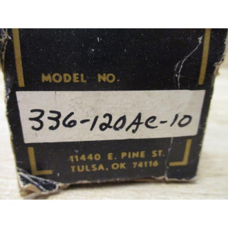 Signaline 336-120AC-10 Operate Delay Relay 336-120AC