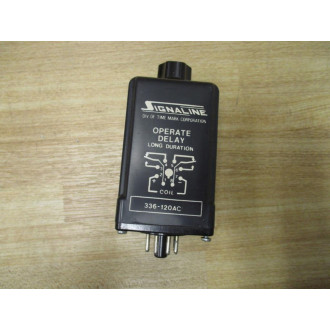 Signaline 336-120AC-10 Operate Delay Relay 336-120AC