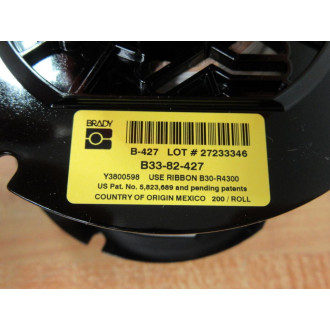 Brady B33-82-427 Self Laminating Labels 133977 (Pack of 200)