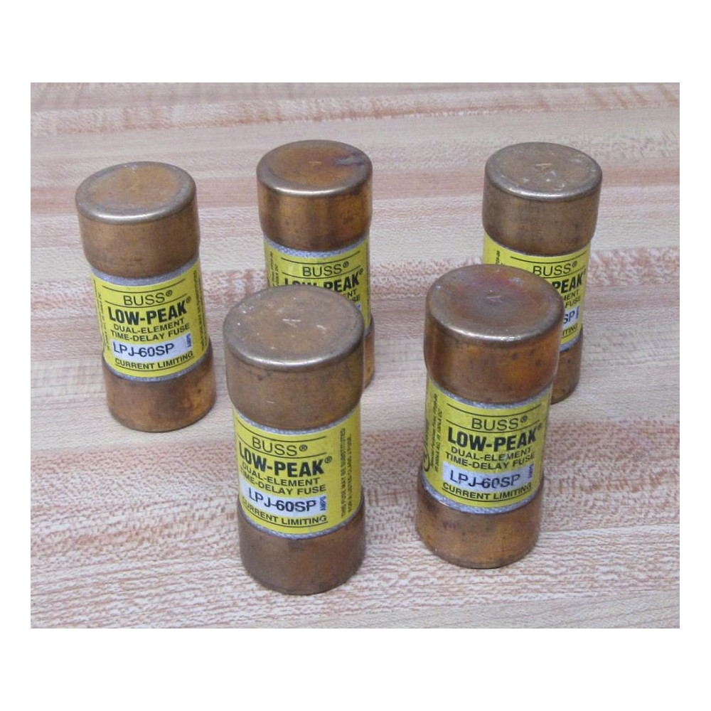 Buss LPJ-60SP Bussmann Fuse Cross Ref 4XF39 (Pack of 5) - New No Box