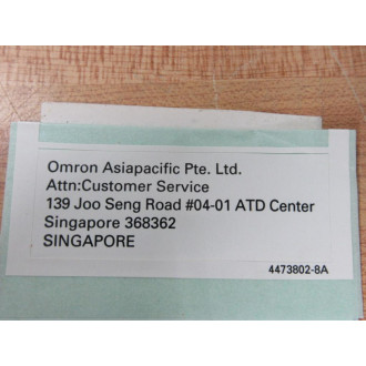 Omron WS01-PSTF1-E Protocol Support Tool WS01PSTF1E