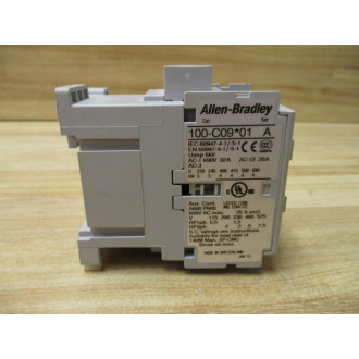 Allen Bradley 100-C09*01 Contactor 100-C09D01 Series A - New No Box