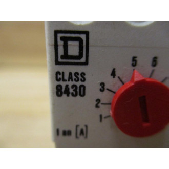 Square D 8430DIA5 Current Relay - New No Box