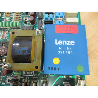 Lenze 4081 Power Board 33.40811-03.001 - Used