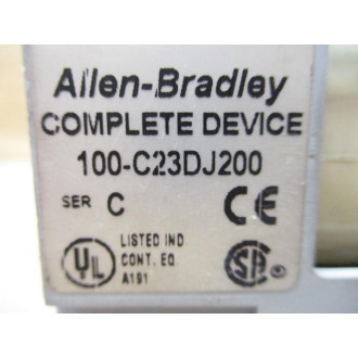 Allen Bradley 100-C23DJ200 Contactor 100C23DJ200 Series C - New No Box