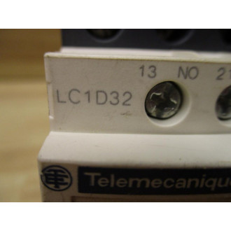 SchneiderTelemecanique LC1D32B7 Contactor - New No Box