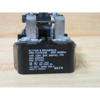 Potter & Brumfield PRD-11AY0-240V AC Power Relay PRD-11AYO-240 - New No Box